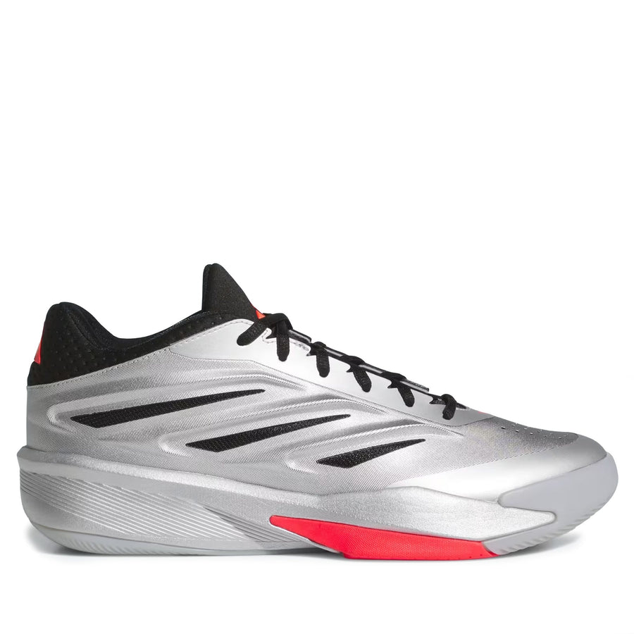 Men's Adidas CRAZY ENERGY Shoes - Silver Metallic / Core Black / Lucid Red