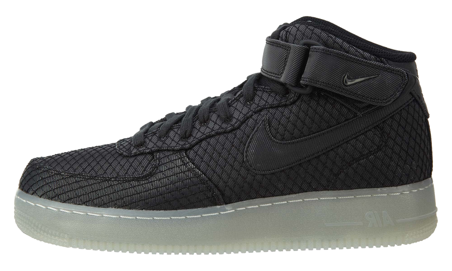 Air Force 1 Mid '07 LV8 "Black Black White" 804609 005