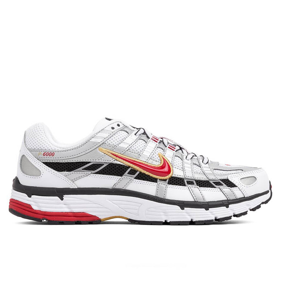 Women's P-6000 - White/Varsity Red/ Metallic Platinum