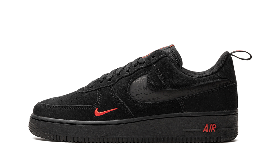 Air Force 1 Low "Multi Swoosh Black Crimson" DZ4514 001
