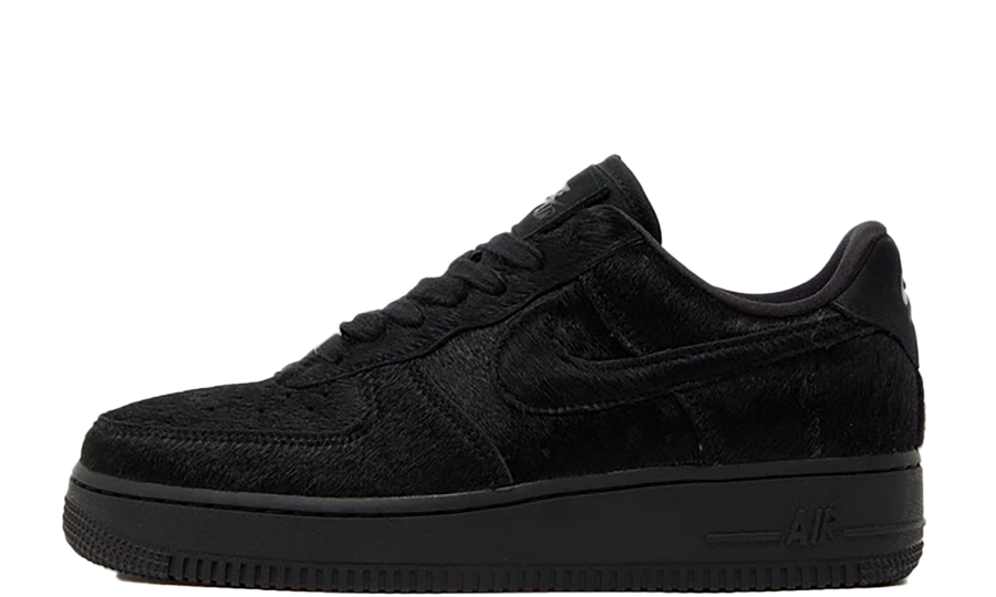 AIR FORCE 1 '07 WMNS "Triple Black Pony Hair" II7398 001