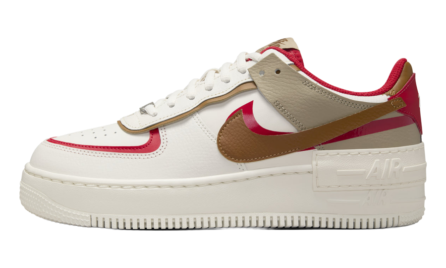 Air Force 1 Low Shadow WMNS "Phantom Fire Red Khaki" HQ3400 030